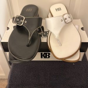 2 Pair of KB & Company Sandals
